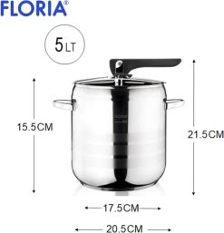 Zilan Easy - Snelkookpan - Pressure Cooker - Geschikt Voor Alle Warmtebronnen Ook Inductie - 4 Liter -Keukengerei Winkel 1152x1200