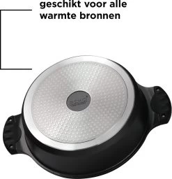 BIKO | Luxe Aluminium Tajine Inductie| Tagine | Geschikt Voor 4-8 Personen - Inductie - Zwart -Keukengerei Winkel 1160x1200