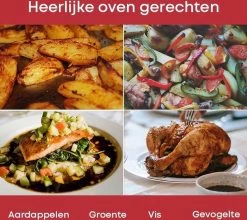 YUGN COMBI Set Braadslede Ovenschaal Combi Braadslee Oven Set - 2x Braadslede Met Rooster Voor Ovengerechten - 36x27x7CM En 40x30x7CM En Inclusief Bakkwast - Cadeau- Cadeautip -Keukengerei Winkel 1200x1070 4