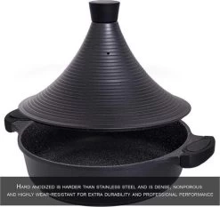 Aluminium Tajine Agadir- Matt Black Geschikt Ook Voor Inductie 12 Aluminium Tajine Agadir- Matt Black Geschikt Ook Voor Inductie -Keukengerei Winkel 1200x1131 3