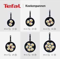Tefal Black Stone Koekenpan - Ø 28 Cm -Keukengerei Winkel 1200x1181