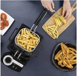 Frituurmachine Cecotec Cleanfry 1,5 L 1000W Roestvrij Staal -Keukengerei Winkel 1200x1188 1