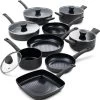 ISENVI Avon Chef Culinair Set - Pannenset 9 Delig - Ergo Grepen