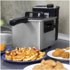 Frituurmachine Cecotec Cleanfry 1,5 L 1000W Roestvrij Staal -Keukengerei Winkel 1200x1197 8
