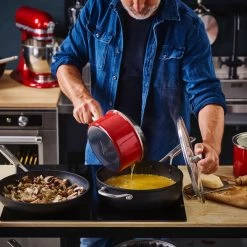 KitchenAid Hard Geanodiseerd Aluminium Koekenpannenset ø20+24+28cm - Zwart - Inductie -Keukengerei Winkel 1200x1200 157