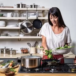 KitchenAid Stainless Steel Koekenpan ø28cm - RVS - Inductie - Anti-aanbak -Keukengerei Winkel 1200x1200 18