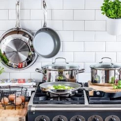 GreenChef Profile Plus Koekenpan 24cm - Zilverkleurig - Inductie - PFAS-vrij 15 GreenChef Profile Plus Koekenpan 24cm - Zilverkleurig - Inductie - PFAS-vrij -Keukengerei Winkel 1200x1200 23