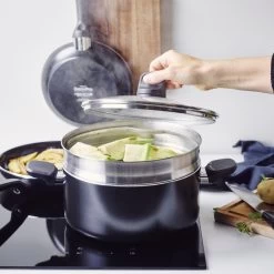 GreenPan Memphis Pannenset - 20-delig - Zwart - Inductie - PFAS-vrij -Keukengerei Winkel 1200x1200 270