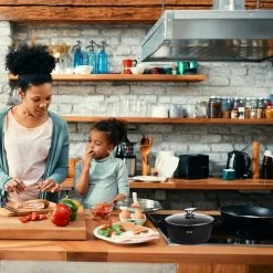 BIKO - Smile Pannen 8 Delige Pannenset - Braadpan - Zwart -Keukengerei Winkel 1200x1200 279