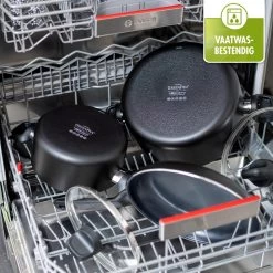 GreenPan Memphis Pannenset - 4-delig - Zwart - Inductie - PFAS-vrij -Keukengerei Winkel 1200x1200 300