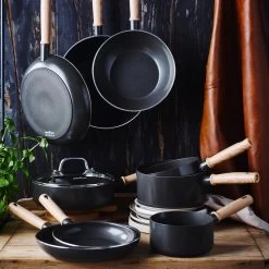 GreenChef Vintage Koekenpan 28cm - Zwart - Inductie - PFAS-vrij 10 GreenChef Vintage Koekenpan 28cm - Zwart - Inductie - PFAS-vrij -Keukengerei Winkel 1200x1200 32