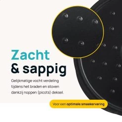 MOA Gietijzeren Braadpan - Inhoud 4,75 Liter - 26CM - Rond - Alle Warmtebronnen - Ook Voor Inductie - Gewicht 5,8 Kg - Olijfgroen - MC26OG -Keukengerei Winkel 1200x1200 495