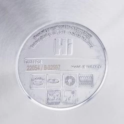 Haushalt Soeppan Met Glazen Deksel - 10 Liter- RVS -Keukengerei Winkel 1200x1200 525