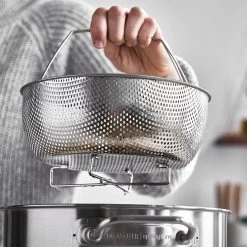 Springlane Roestvrijstalen Snelkookpan - Inductie - Pressure Cooker - 6,0 L Met Stoommand -Keukengerei Winkel 1200x1200 550