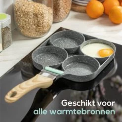 Culistar Pannenkoekenpan Inductie - Pancake Pan - Omeletpan - Omeletmaker - Eierpan - Inclusief Receptenboekje -Keukengerei Winkel 1200x1200 699