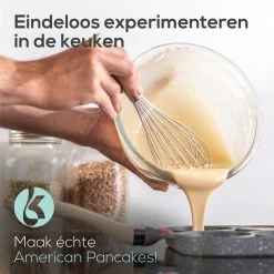 Culistar Pannenkoekenpan Inductie - Pancake Pan - Omeletpan - Omeletmaker - Eierpan - Inclusief Receptenboekje -Keukengerei Winkel 1200x1200 701