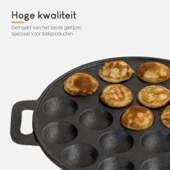 Ocina Poffertjespan – Combo Pack – 19 Poffertjes – Poffertjesmaker – Poffertjespan Inductie – Poffertjespan Electrisch – Gietijzeren Pan - Inclusief Doseerfles, Handvaten, 6x Poffertjesvorken En Invetkwast – Gratis Receptenboek 14 Ocina Poffertjespan – Combo Pack – 19 Poffertjes – Poffertjesmaker – Poffertjespan Inductie – Poffertjespan Electrisch – Gietijzeren Pan - Inclusief Doseerfles, Handvaten, 6x Poffertjesvorken En Invetkwast – Gratis Receptenboek -Keukengerei Winkel 1200x1200 719