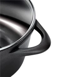 Smile 10 Delige Pannenset - Antiaanbaklaag - Vaatwasser Bestendig - Zwart -Keukengerei Winkel 1200x1200 729