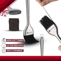 Rednas Poffertjespan Pakket - Incl. Luxe Giftbox - Incl.Bakkwast/Vork/Doseerfles - RVS/Gietijzer -Keukengerei Winkel 1200x1200 791