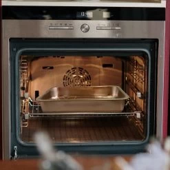 YUGN COMBI Set Braadslede Ovenschaal Combi Braadslee Oven Set - 2x Braadslede Met Rooster Voor Ovengerechten - 36x27x7CM En 40x30x7CM En Inclusief Bakkwast - Cadeau- Cadeautip -Keukengerei Winkel 1200x1200 865