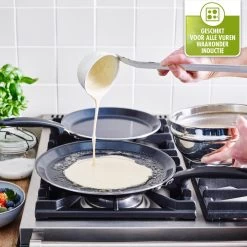 GreenPan Essentials Pannenkoekenpan 24cm - Zwart - Inductie - PFAS-vrij -Keukengerei Winkel 1200x1200 893