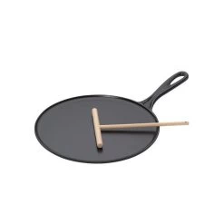 Le Creuset Le Creuster Gietijzeren Pannenkoekpan - Mat Zwart - 27cm -Keukengerei Winkel 1200x1200 927