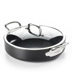 GreenPan Barcelona Infinity Pro Hapjespan Met Deksel 30cm - Zwart - Inductie - PFAS-vrij -Keukengerei Winkel 1200x1200 969