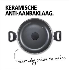 BRABANTIA INDU+ Hapjespan - Keramische Antiaanbaklaag - Met Deksel - Ø 28 Cm - Inductie - Pfas Vrij 10 BRABANTIA INDU+ Hapjespan - Keramische Antiaanbaklaag - Met Deksel - Ø 28 Cm - Inductie - Pfas Vrij -Keukengerei Winkel 1200x1200 983