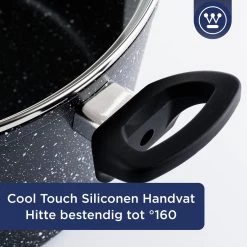Westinghouse Hapjespan Inductie - Ø 28 Cm - Zwart Marmer - Met Deksel 10 Westinghouse Hapjespan Inductie - Ø 28 Cm - Zwart Marmer - Met Deksel -Keukengerei Winkel 1200x1200 987