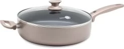 GreenPan Cambridge Hapjespan Met Deksel 28cm - Brons - Inductie - PFAS-vrij -Keukengerei Winkel 1200x475