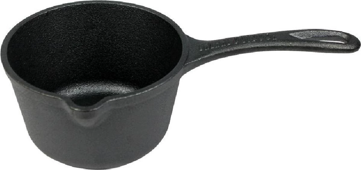 Valhal Outdoor - Gietijzeren Sauspan 1L Met Steel, VH1L.SP 1 Valhal Outdoor - Gietijzeren Sauspan 1L Met Steel, VH1L.SP