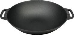 Valhal Outdoor Gietijzeren Wokpan Met Twee Handvatten ⌀36 Cm