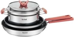 TEFAL G720S604 6-delige Stapelbare Pannenset OPTI'SPACE - RVS - Alle Kookplaten Inclusief Inductie -Keukengerei Winkel 1200x609 2