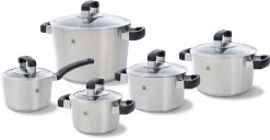 BK Conical Cool Glas Pannenset - 5-delig - Glazen Deksels - Geschikt Voor Alle Warmtebronnen -Keukengerei Winkel 1200x620 2