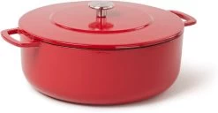 Combekk Sous Chef Gietijzeren Braadpan - 28cm - Rood