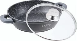 Cheffinger 28cm Lage Kookpot / Braadpan - CF-SC28 -Keukengerei Winkel 1200x637 1