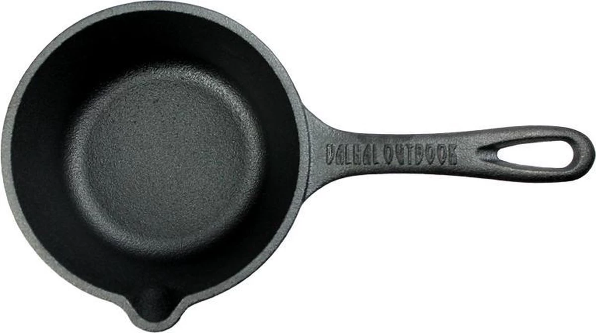 Valhal Outdoor - Gietijzeren Sauspan 1L Met Steel, VH1L.SP 2 Valhal Outdoor - Gietijzeren Sauspan 1L Met Steel, VH1L.SP - Afbeelding 2