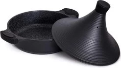 Aluminium Tajine Agadir- Matt Black Geschikt Ook Voor Inductie 14 Aluminium Tajine Agadir- Matt Black Geschikt Ook Voor Inductie -Keukengerei Winkel 1200x679 1