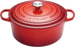 Le Creuset Braadpan Signature Kersenrood - ø 28 Cm / 6.7 Liter -Keukengerei Winkel 1200x756 1