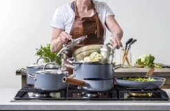 GreenPan Mayflower Pro Pannenset - 10-delig - Grijs - Inductie - PFAS-vrij -Keukengerei Winkel 1200x789 2