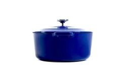 BK Bourgogne Braadpan Ø 24 Cm - Blauw - Gietijzer - Inductie -Keukengerei Winkel 1200x799 22