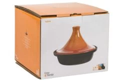 Cosy & Trendy Tajine Zwart / Oranje - Gietijzeren Schaal - Ø25cm - Geschikt Voor Inductie -Keukengerei Winkel 1200x799 26