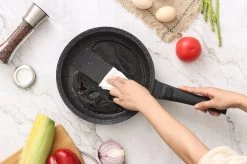 Swiss Pro+ | Set 14 Delige Pannenset | Inductie - Pannensets - Glazen Deksel - Met Afneembare Handgreep - Marmeren Interieur -PFAS-vrij | Black (Zwart) -Keukengerei Winkel 1200x799 42