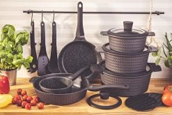 Edënbërg Gray Line - 15-delige Luxe Pannenset Van Gesmeed Aluminium 17 Edënbërg Gray Line - 15-delige Luxe Pannenset Van Gesmeed Aluminium -Keukengerei Winkel 1200x800 123