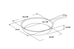 GreenPan Essentials Pannenkoekenpan 24cm - Zwart - Inductie - PFAS-vrij -Keukengerei Winkel 1200x800 147