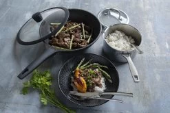 Sola Wokpan Fair Cooking - Ø 30 Cm - Zwart/wit - Aluminium - Antiaanbaklaag -Keukengerei Winkel 1200x800 58