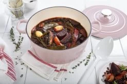 BK Bourgogne Braadpan Ø 24 Cm - Roze - Gietijzer - Inductie -Keukengerei Winkel 1200x800 73