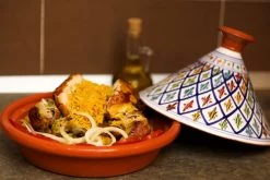 CRAFLAIR ~ Tajine ~ Ø 30 Cm ~ Geschikt Voor Inductie - Adapter ~ Handgemaakt ~ Geglazuurd Keramiek -Keukengerei Winkel 1200x800 81