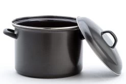 Lite-Body Soeppan/Stamppotpan Met Deksel - 24cm/8l - Emaille - Mystique Zwart -Keukengerei Winkel 1200x800 84