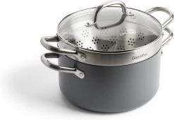 GreenPan Mayflower Pro Pannenset - 10-delig - Grijs - Inductie - PFAS-vrij -Keukengerei Winkel 1200x825 9